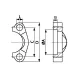 ADAPT. DEMI-BRIDE CODE 61 3 / 4&Prime;