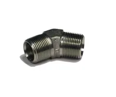 Adapt. mâle NPT / mâle NPT 45°