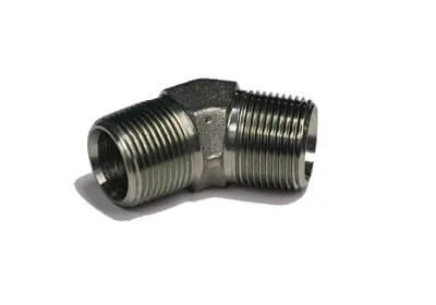 Adapt. mâle NPT / mâle NPT 45°