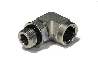 ADAPT. 90° MÂLE ORB 1 / 4&Prime; X FEM NPT 1 / 8&Prime;
