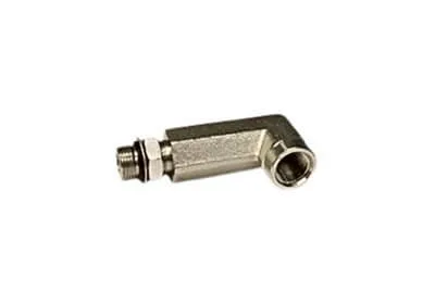ADAPT. 90° MÂLE ORB 1 / 2&Prime; X FEM NPT 3 / 8&Prime; LONG