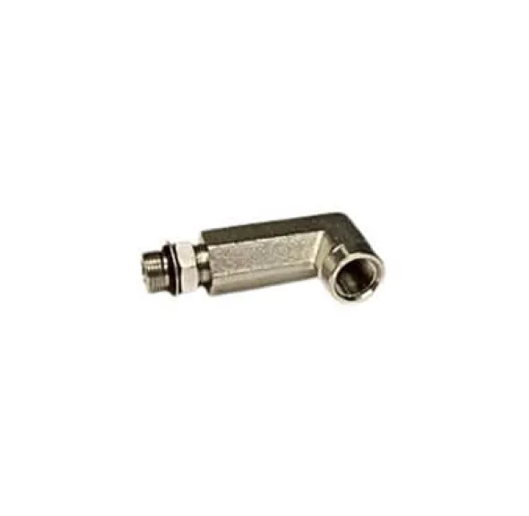 ADAPT. 90° MÂLE ORB 1 / 2&Prime; X FEM NPT 3 / 8&Prime; LONG