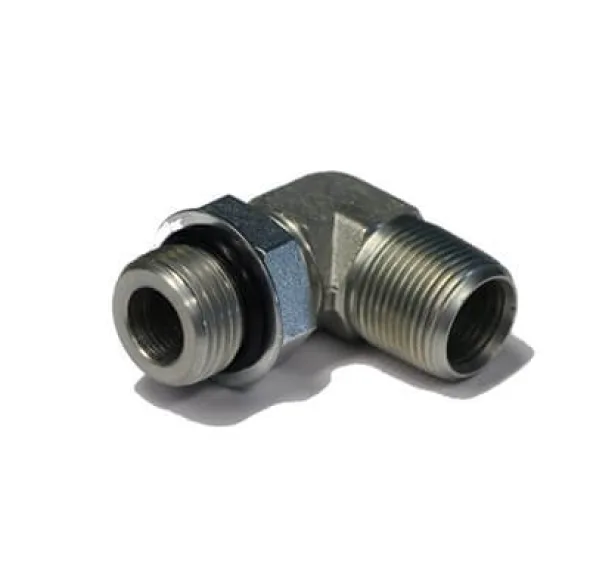 ADAPT. 90° MÂLE ORB 1 / 4&Prime; X MÂLE NPT 1 / 8&Prime;