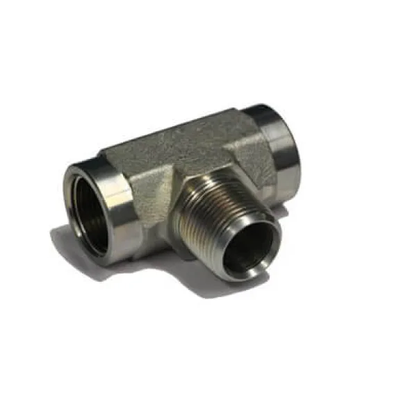 ADAPT. « BRANCH TEE » FEM NPT 1 / 8&Prime; X MÂLE NPT 1 / 8&Prime;