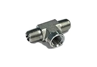ADAPT. « BRANCH TEE » MÂLE NPT 1 / 4&Prime; X FEM NPT 1 / 4&Prime;