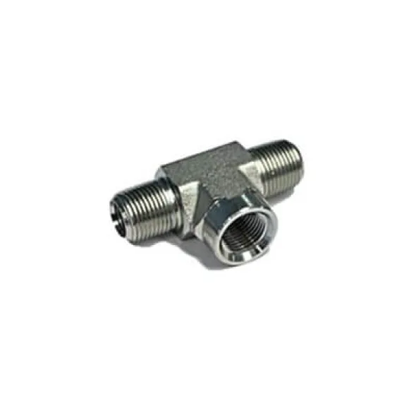 ADAPT. « BRANCH TEE » MÂLE NPT 1 / 4&Prime; X FEM NPT 1 / 4&Prime;