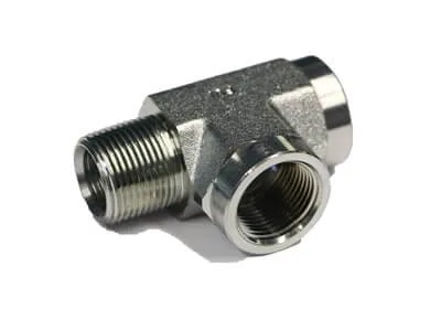 ADAPT. « RUN TEE » FEM NPT 1 / 8&Prime; X MÂLE NPT 1 / 8&Prime;