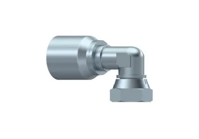 RACCORD 90° UNE PIÈCE FEM BSPP COMPACT Série B43
