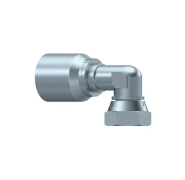 RACCORD 90° UNE PIÈCE FEM BSPP COMPACT Série B43
