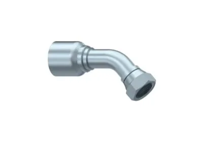 RACCORD 45° UNE PIÈCE FEM BSPP 60° + O&rsquo;RING Série B43