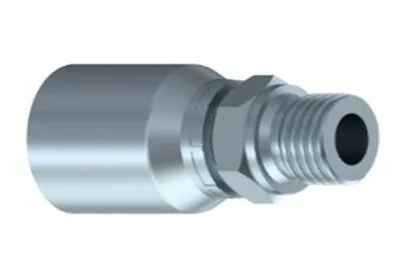 RACCORD UNE PIÈCE MÂLE BSPP FACE PLATE Série B43