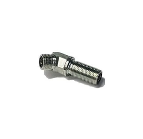 ADAPT. 45° PASSE CLOISON MÂLE ORFS 1 / 4&Prime; X MÂLE ORFS 1 / 4&Prime;