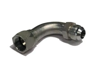 ADAPT. 90° FEM JIC 1 / 4&Prime; X MÂLE JIC 1 / 4&Prime; MOYENNE PORTÉE