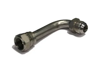 ADAPT. 90° FEM JIC TOURNANT 1 / 4&Prime; X MÂLE JIC 1 / 4&Prime; LONG
