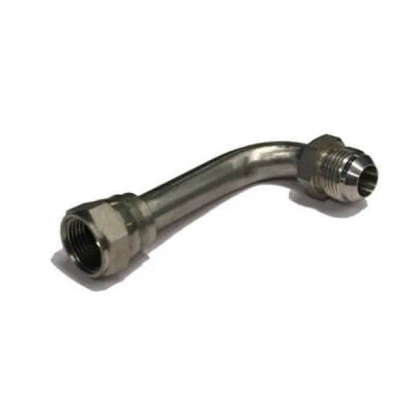 ADAPT. 90° FEM JIC TOURNANT 1 / 4&Prime; X MÂLE JIC 1 / 4&Prime; LONG