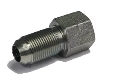 ADAPT. PASSE CLOISON MÂLE JIC 1 / 4&Prime; X FEM NPT 1 / 8&Prime;