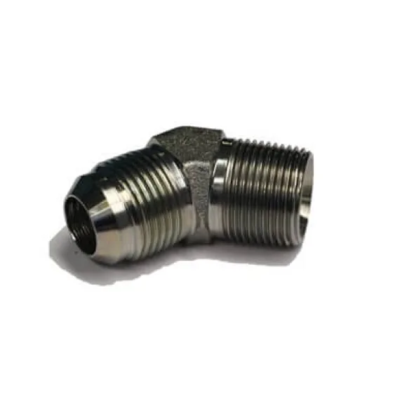 ADAPT. 45° MÂLE JIC 3 / 16&Prime; X MÂLE NPT 1 / 8&Prime;
