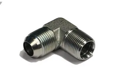 ADAPT. 90° MÂLE JIC 3 / 16&Prime; X MÂLE NPT 1 / 8&Prime;