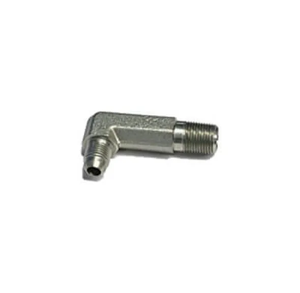 ADAPT. 90° MÂLE JIC 1 / 4&Prime; X MÂLE NPT 1 / 8&Prime; EXTRA LONG