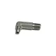 ADAPT. 90° MÂLE JIC 1 / 4&Prime; X MÂLE NPT 1 / 8&Prime; EXTRA LONG