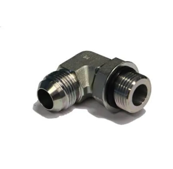 ADAPT. 90° MÂLE JIC 3 / 16&Prime; X MÂLE ORB 1 / 4&Prime;