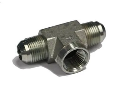 ADAPT. « BRANCH TEE » MÂLE JIC 1 / 8&Prime; X FEM NPT 1 / 8&Prime;