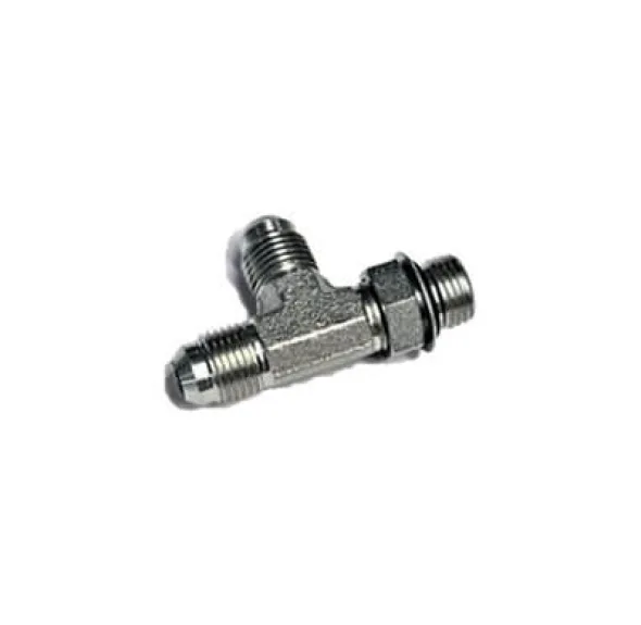 ADAPT. « RUN TEE » MÂLE JIC 1 / 4&Prime; X MÂLE ORB 1 / 4&Prime;