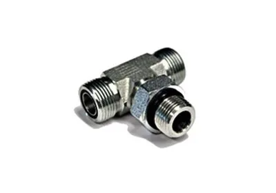 ADAPT. « BRANCH TEE » MÂLE ORFS 1 / 4&Prime; X MÂLE BSPP 1 / 8&Prime;
