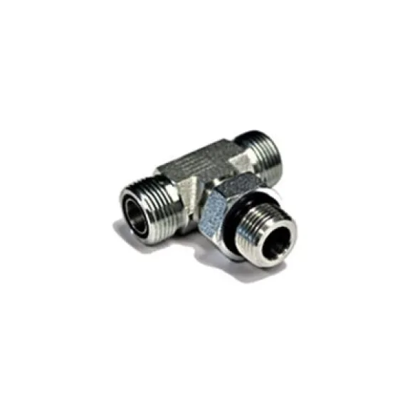 ADAPT. « BRANCH TEE » MÂLE ORFS 1 / 4&Prime; X MÂLE BSPP 1 / 8&Prime;