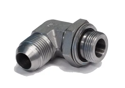 ADAPT. 90° MÂLE JIC 1 / 4&Prime; X MÂLE BSPP AJUSTABLE 1 / 8&Prime;