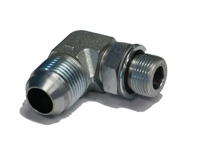 ADAPT. 90° MÂLE JIC 1 / 4&Prime; X MÂLE MÉT. AJUST M10 X 1.0