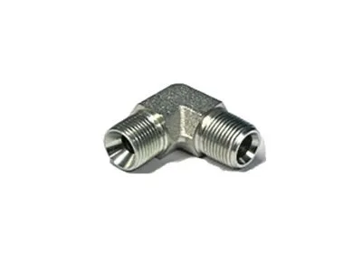 ADAPT. 90° MÂLE BSPP 1 / 8&Prime; X MÂLE NPT 1 / 8&Prime;