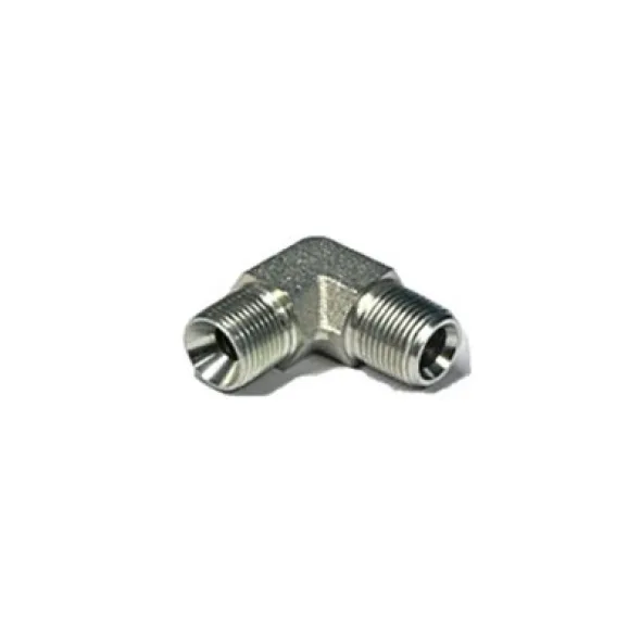 ADAPT. 90° MÂLE BSPP 1 / 8&Prime; X MÂLE NPT 1 / 8&Prime;
