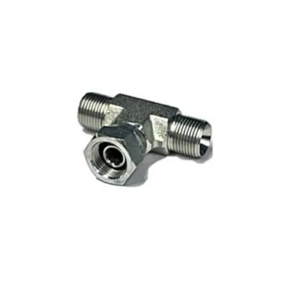 ADAPT. « BRANCH TEE » MÂLE BSPP 1 / 8&Prime; X FEM BSPP TOURNANT 1 / 8&Prime;