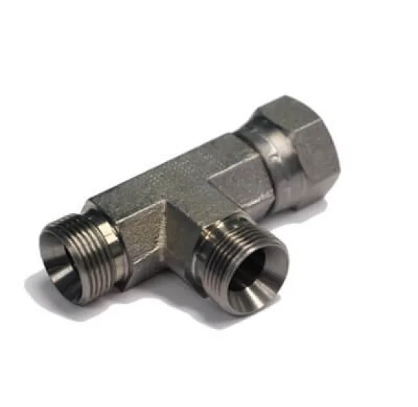 ADAPT. « RUN TEE » MÂLE BSPP 1 / 8&Prime; X FEM BSPP TOURNANT 1 / 8&Prime;