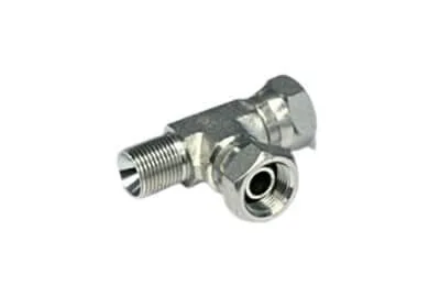 ADAPT. « RUN TEE » FEM BSPP TOURNANT 1 / 8&Prime; X MÂLE BSPP 1 / 8&Prime;
