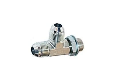 ADAPT. « RUN TEE » MÂLE JIC 1 / 4&Prime; X MÂLE BSPP 1 / 4&Prime;