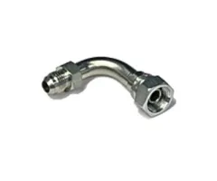 ADAPT. 90° MÂLE JIC 1 / 4&Prime; X FEM BSPP TOURNANT 1 / 4&Prime;