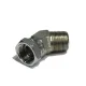 ADAPT. 45° FEM NPT TOURNANT 1 / 8&Prime; X MÂLE NPT 1 / 8&Prime;
