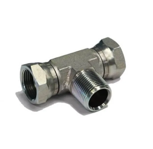 ADAPT. « BRANCH TEE » FEM NPT TOURNANT 1 / 8&Prime; X MÂLE NPT 1 / 8&Prime;