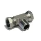 ADAPT. « BRANCH TEE » FEM NPT TOURNANT 1 / 8&Prime; X MÂLE NPT 1 / 8&Prime;