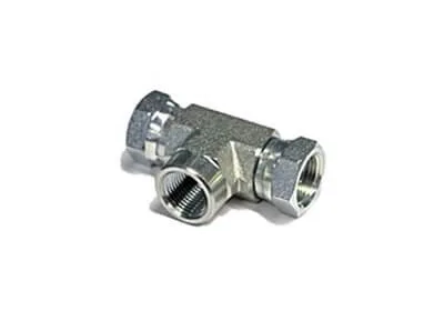 ADAPT. « BRANCH TEE » FEM NPT TOURNANT 1 / 8&Prime; X FEM NPT 1 / 8&Prime;