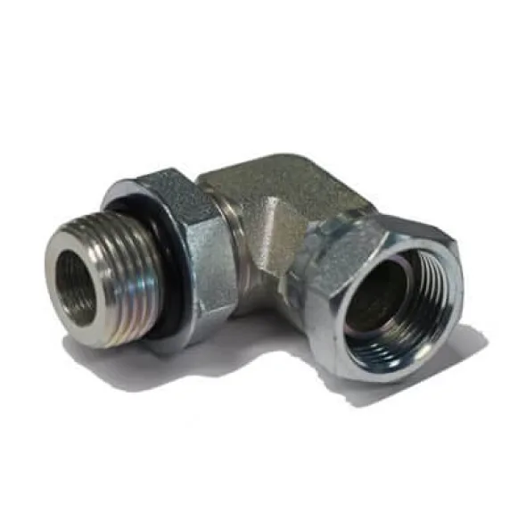 ADAPT. 90° MÂLE ORB 1 / 4&Prime; X FEM NPT TOURNANT 1 / 4&Prime;