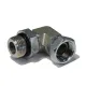 ADAPT. 90° MÂLE ORB 1 / 4&Prime; X FEM NPT TOURNANT 1 / 4&Prime;