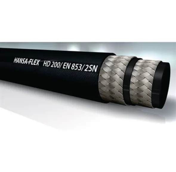 BOYAU 2 BRINS ACIER 2SN 1-1 / 2&Prime; / PI