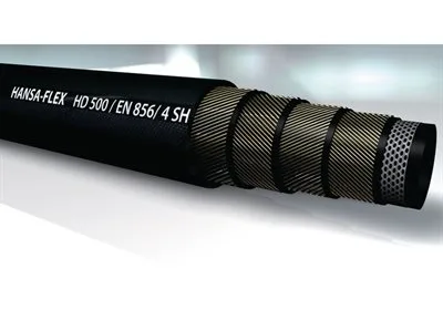 BOYAU 4 BRINS ACIER 4SH 2&Prime; / PI