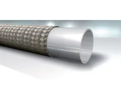 BOYAU PTFE (TEFLON) 1 TRESSE ACIER INOX 100R14 1 / 4