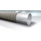 BOYAU PTFE (TEFLON) 1 TRESSE ACIER INOX 100R14 1 / 2&Prime; / PI