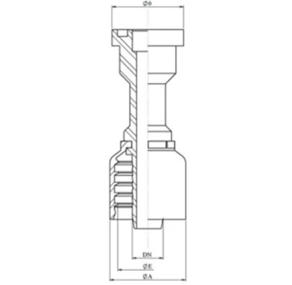 RACCORD UNE PIÈCE CODE 62 Série BWS