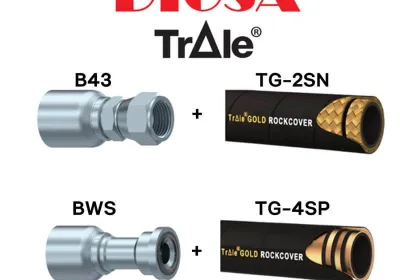 4- Boyaux & Raccords Hydrauliques 1 morceau Dicsa